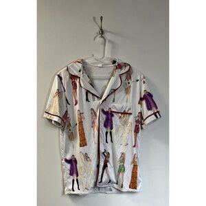 Cute/Soft/Silky Taylor Swift Pajamas Size MD 2 Peice 💜
